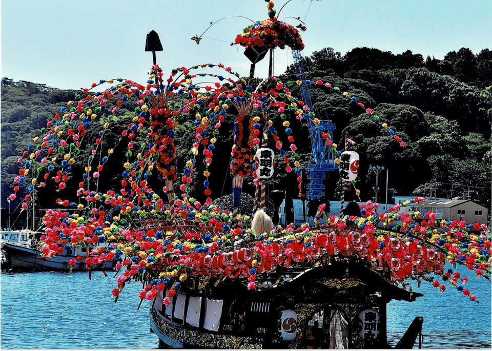 炎天下の夏祭り