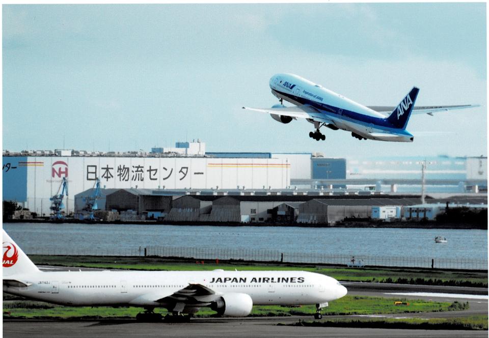 JALで来てANAで帰る