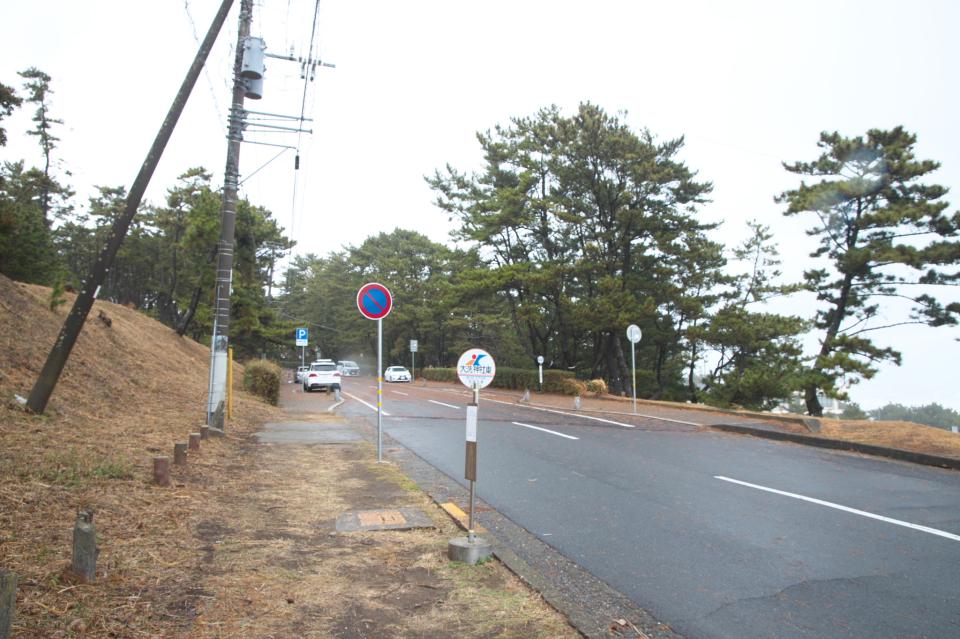 鳥居最寄りの駐車スペース