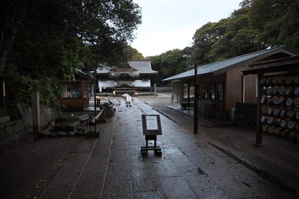 酒列磯崎神社全景